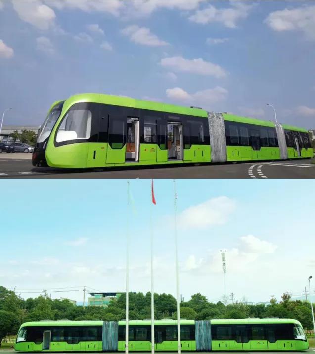 中國智軌列車